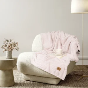 Κουβέρτα καναπέ 130x170 - Serenus Nude Pink