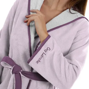 Μπουρνούζι New Comfy Lilac (Με Κουκούλα)