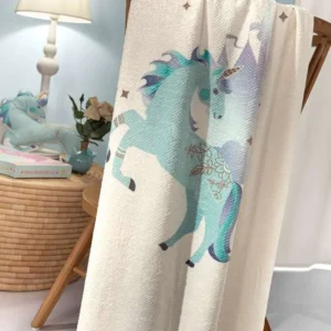 Κουβέρτα Ultrasoft Pinto Aqua