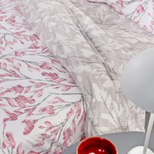Σετ 4τμχ Σεντόνια Ortega Old Pink με Λάστιχο - Image 3