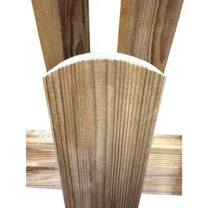 Ξύλινος φράχτης premium 180x75 cm - Image 3