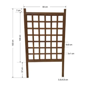 Καφασωτό Ζαρντινιέρας 90x150 cm