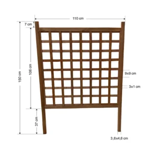 Καφασωτό Ζαρντινιέρας 110x150 cm
