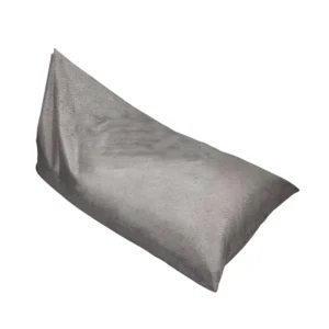 Ξαπλώστρα Πουφ με Μύτη | Αδιάβροχη | 135x90x90x25 | Silver Ομπρελόπανο
