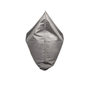 Ξαπλώστρα Πουφ με Μύτη | Αδιάβροχη | 135x90x90x25 | Silver Ομπρελόπανο - Image 3