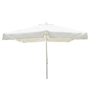 Ομπρέλα κήπου 300x300cm 8 ακτίνες Polyester Μπεζ