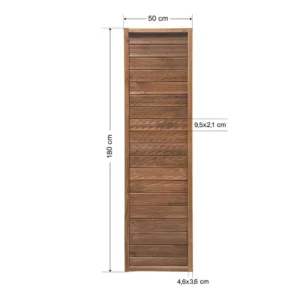 Ξύλινο διαχωριστικό καφασωτό 50x180cm