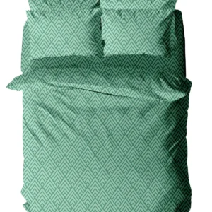 Παπλωματοθήκη Menta Εμπριμέ 500 Aqua Μονή (170x250)