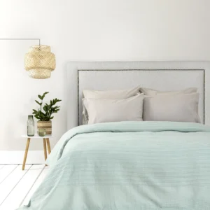 Κουβέρτα Υπέρδιπλη 220x240 - Dune Minty Blue