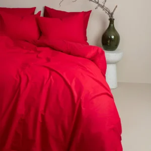 Παπλωματοθήκη Cotton Feelings 113 Red Μονή (170x250)