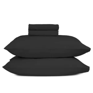 Μαξιλαροθήκες Cotton Feelings 111 Black 50x70