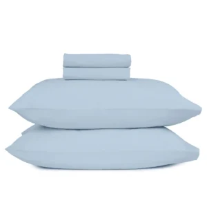 Μαξιλαροθήκες Cotton Feelings 103 Light Blue 50x70
