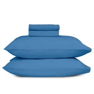 Μαξιλαροθήκες Cotton Feelings 104 Blue 50x70