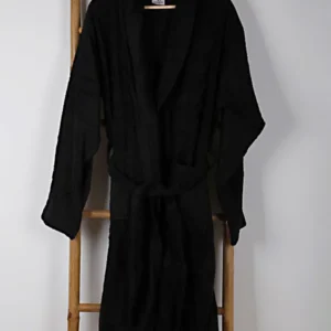 Μπουρνούζι Sato Black XLarge
