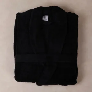 Μπουρνούζι Sato Black Small
