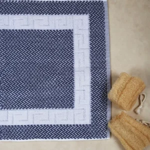Πατάκι μαίανδρος Grey/White 50x75