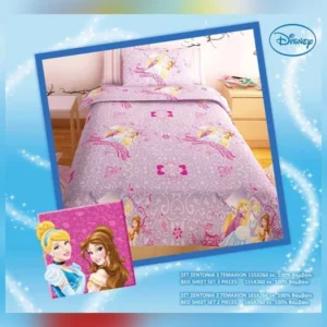 Σετ σεντόνια Disney Princess Lila (3 τεμ) Μονό (160x260)
