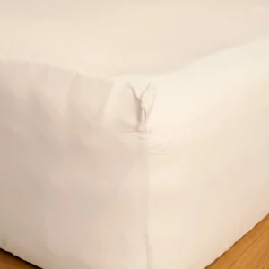 Κατωσέντονο Cotton Feelings με λάστιχο 108 Ecru Μονό (100x200+30)