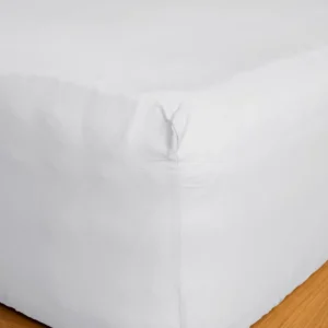Κατωσέντονο Cotton Feelings με λάστιχο 100 White Υπέρδιπλο (180x200+30)