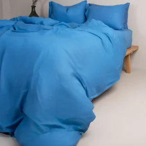 Σετ Σεντόνια Cotton Feelings 104 Blue Μονό (165x270)