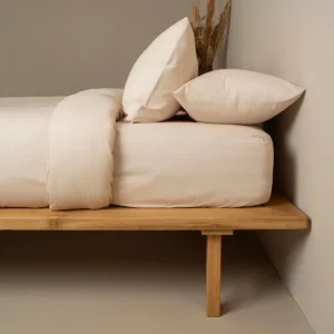 Σετ Σεντόνια Cotton Feelings 109 Sand Μονό με λάστιχο(105x205+30)