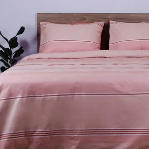 Σετ Σεντόνια Cotton Feelings 2034 Pink Μονό (165x270)