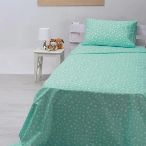 Σετ Σεντόνια cotton feelings 22 Aqua Μονό (165x270)