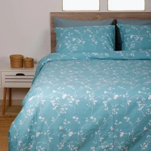 Σετ Σεντόνια Cotton Feelings 924 Aqua Μονό (165x270)