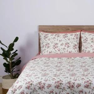 Σετ Σεντόνια Cotton Feelings 929 Pink Μονό (165x270)