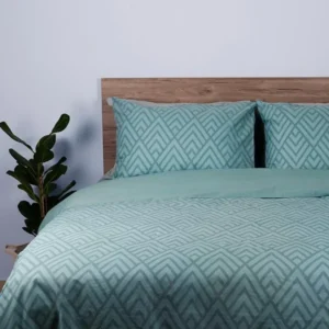 Σετ Σεντόνια Cotton Feelings 2036 Aqua King Size (260x270)