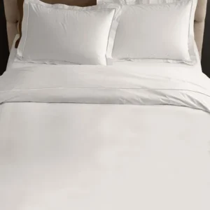 Σετ Σεντόνια Satin μονόχρωμα Ecru King Size (270x280)