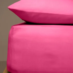 Κατωσέντονο Menta με λάστιχο 9 Fuchsia Υπέρδιπλο (180x200+25)