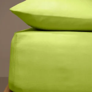 Κατωσέντονο Menta με λάστιχο 14 Green Ημίδιπλο (120x200+25)