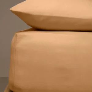 Κατωσέντονο Menta με λάστιχο 5 Brown Ημίδιπλο (120x200+25)