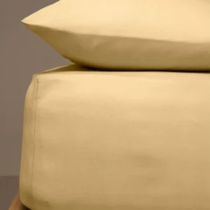 Κατωσέντονο Menta με λάστιχο 3 Light Beige Διπλό (160x200+40)