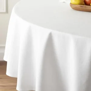 Τραπεζομάντηλο αλέκιαστο ΜΙΝΟΡΚΑ White 105x105