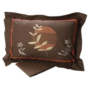 Σετ Σεντόνια Cotton Feelings εμπριμέ 693 Brown Μονό (160x260)