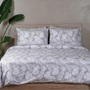 Παπλωματοθήκη Cotton Feelings 2038 Grey Υπέρδιπλη (230x250)