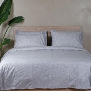 Παπλωματοθήκη Cotton Feelings 2040 Grey Υπέρδιπλη (230x250)