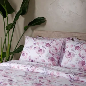 Σετ Σεντόνια Cotton Feelings 932 Lila Μονό με λάστιχο(105x205+30)