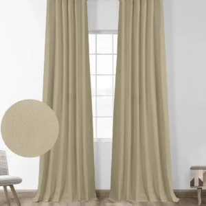 Κουρτίνα μπλακάουτ Foresta Beige 145x280
