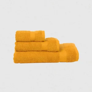 Πετσέτα Ameli Mustard Προσώπου (50x100)