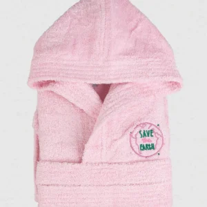 Μπουρνούζι Παιδικό Eco Pink Ηλικία 2-4