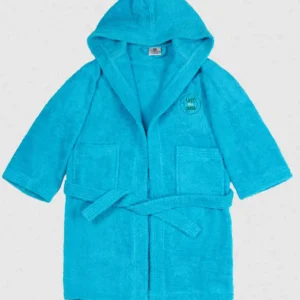 Μπουρνούζι Παιδικό Eco Turquoise Ηλικία 4-6