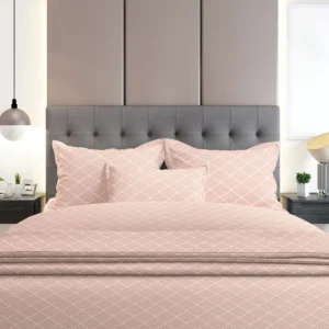 Σετ Σεντόνια Flannel 2048 Pink Υπέρδιπλο (230×260)