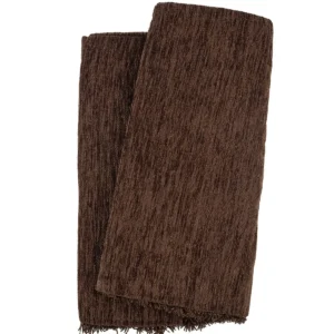 Ριχτάρι Σενίλ  Dark Brown Μονοθέσιο