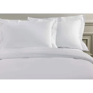 Σετ Σεντόνια Satin μονόχρωμα White King Size (270x280)