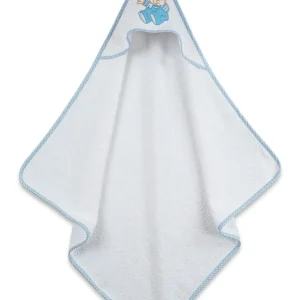 Κάπα κεντητή Bear 04 Blue 75x75