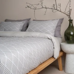 Σετ Σεντόνια Cotton Feelings 2048 Grey King Size (260x270)