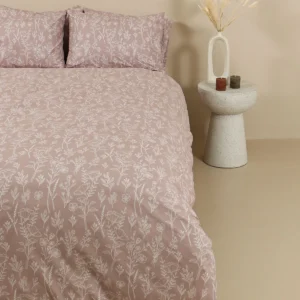 Σετ Σεντόνια Cotton Feelings 2050 Powder Διπλό (200x270)